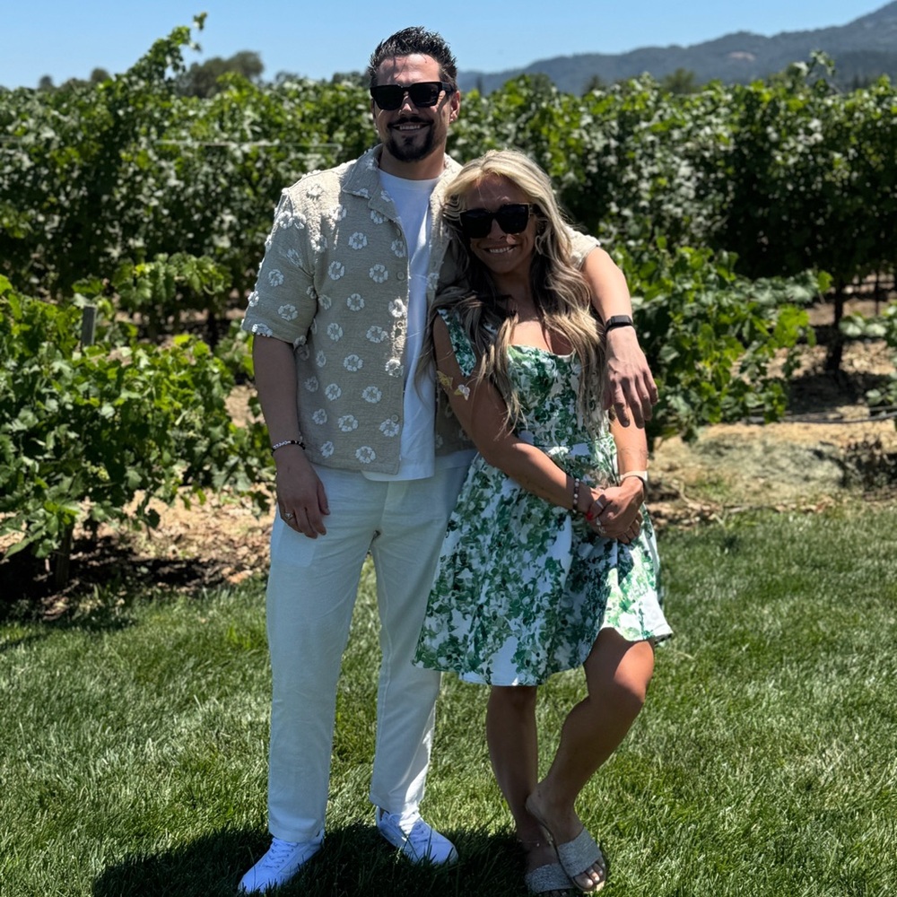 Green Floral Dress